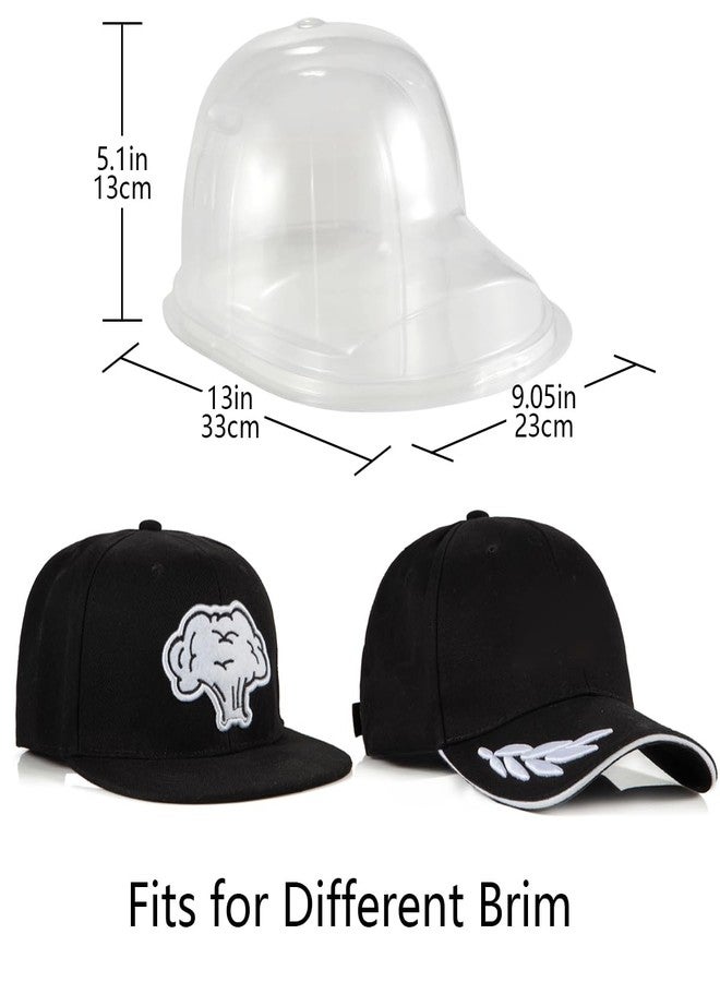 LADYBRO 10 Sets Baseball Cap Holder for Fitted Snapback Trucker Dad Hat - 360° Protect Shape in Travel or Transport or Storage, Plastic Mold Protectors - Image 2